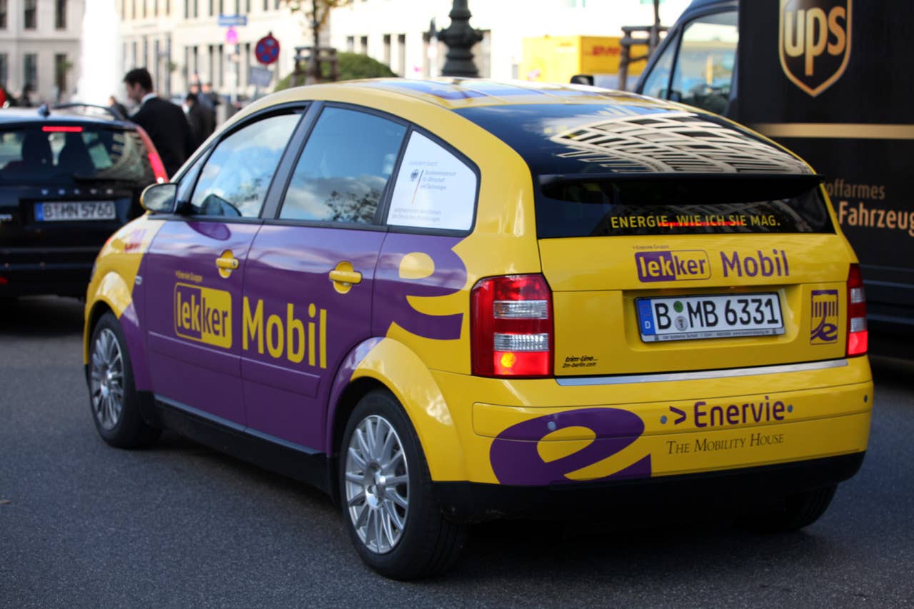 Lekker Mobil electric Audi A2 with DBM Energy batteries