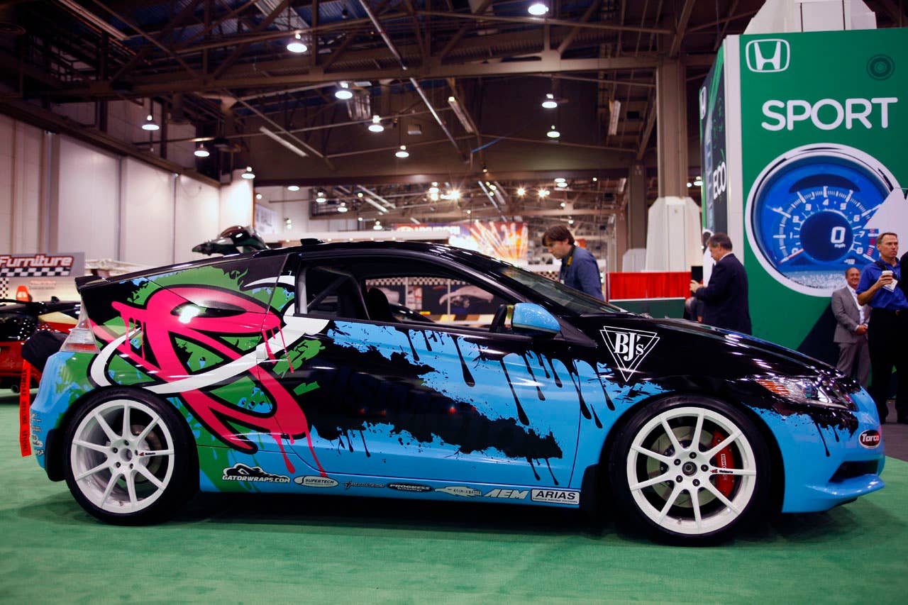 Bisimoto Honda CR-Z side