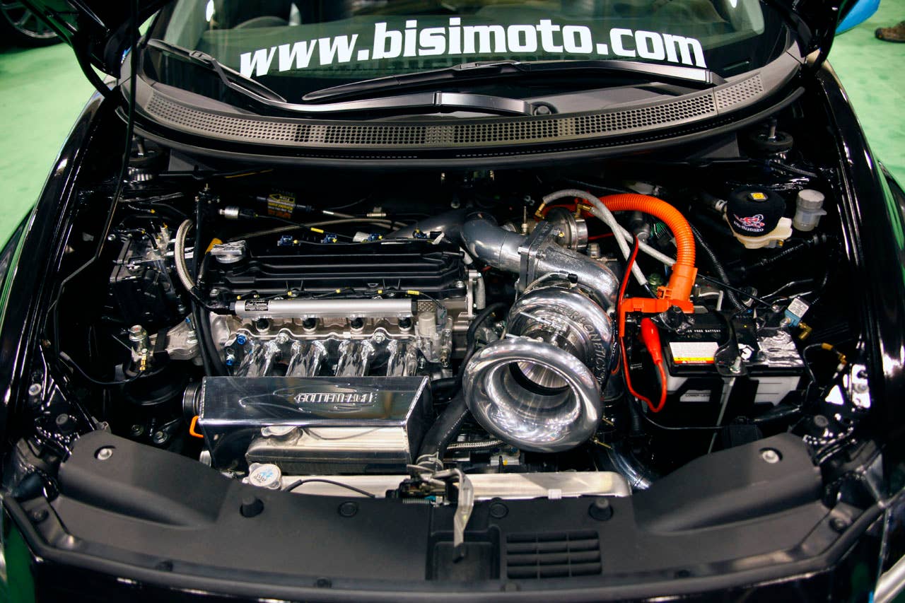 Bisimoto Honda CR-Z engine