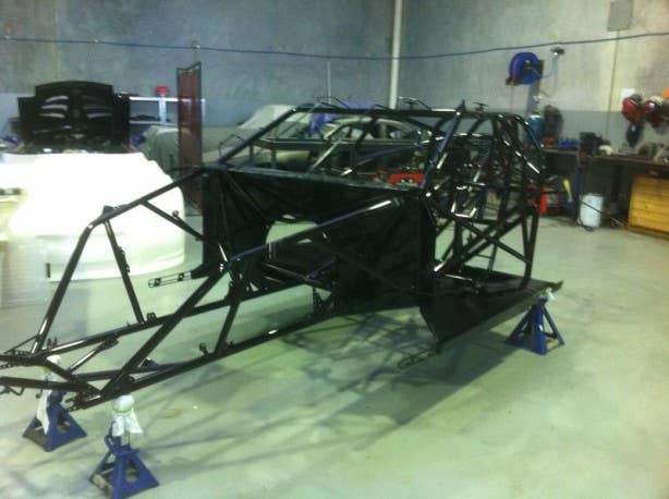 ITP Racecars Nissan GT-R Drag Racer tube chassis