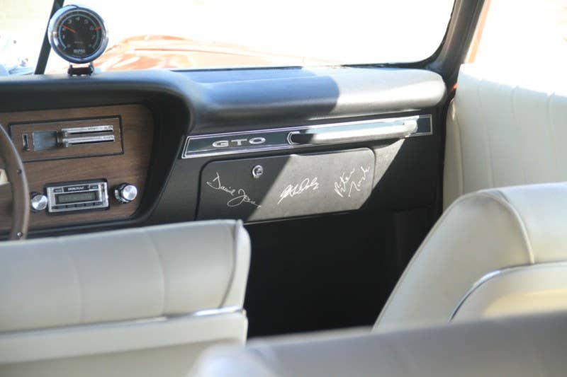Monkeemobile signed dash