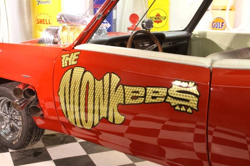 Monkeemobile door graphic