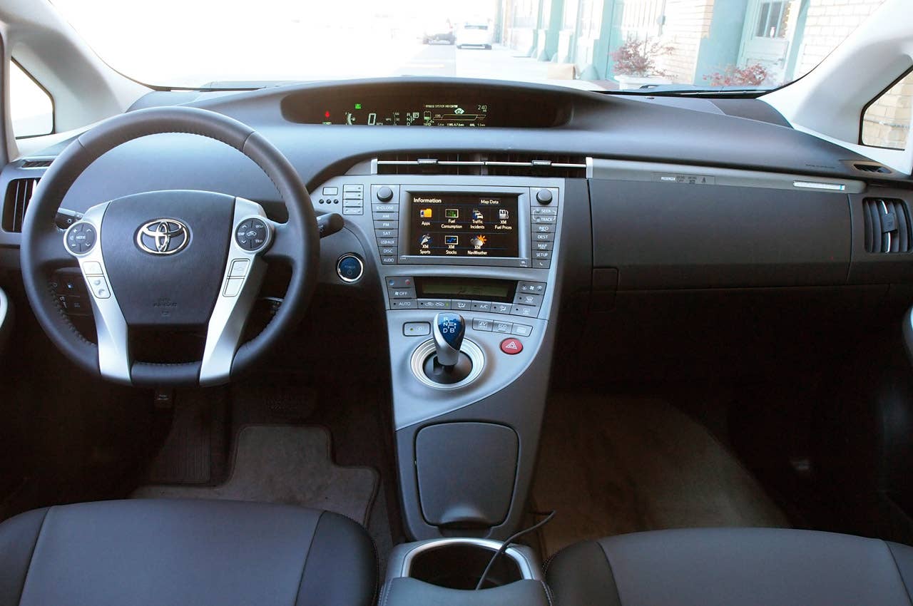 2012 Toyota Prius Plug-In interior