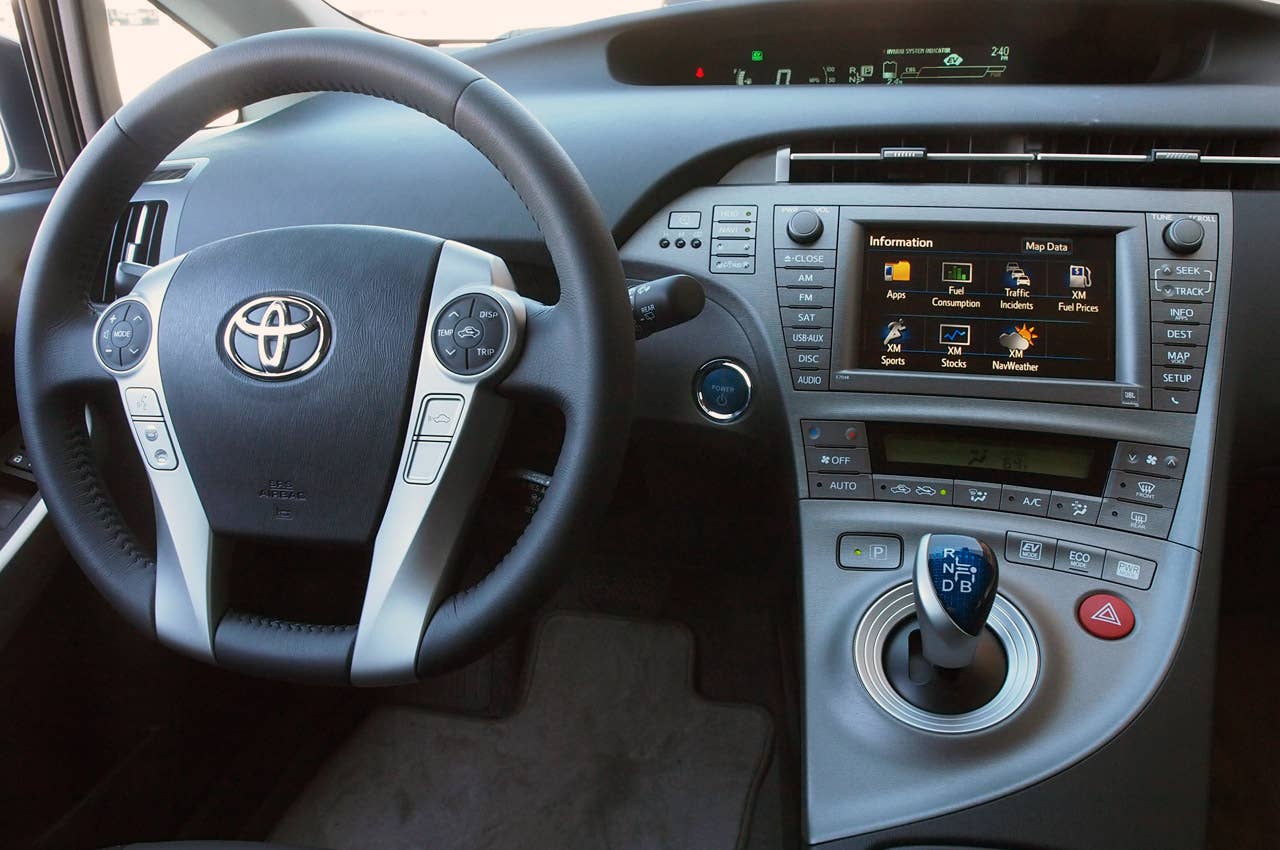 2012 Toyota Prius Plug-In interior