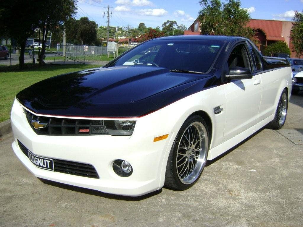 Holden Commodore SS Ute Camaro Conversion front 3/4