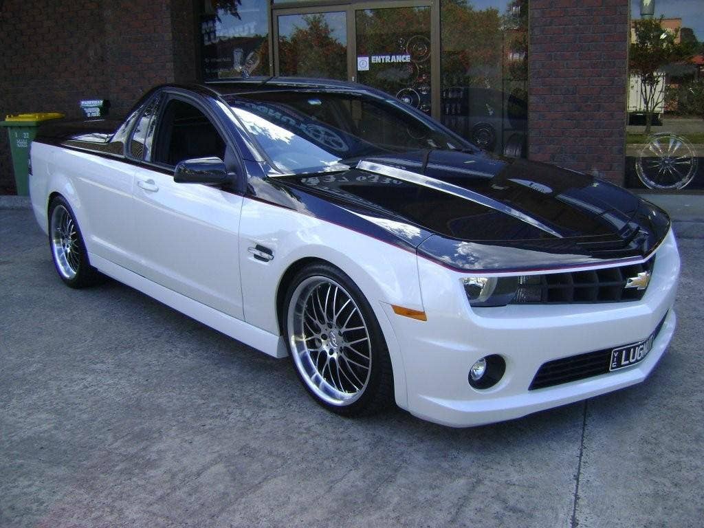 Holden Commodore SS Ute Camaro Conversion front 3/4
