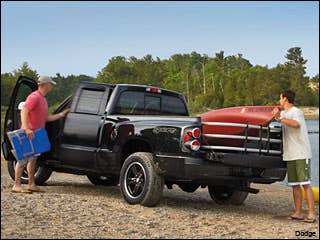 2008 Dodge Dakota SXT || Free Price Quote This flex-fuel compatible small pickup can fit more of your equipment with its innovative back-seat storage design, where the seats flip up to reveal safe and secure storage boxes. This helps the Dodge Dakota Extended Cab amass 30 cubic feet of cargo space, while the crew cab has 37 cubic feet. And if all you're stuff doesn't fit in the back, it offers class-leading bed-length and a 7,000 lb towing capacity.Research the 2008 Dodge DakotaFull OverviewCompare This CarGet a Free Price Quote