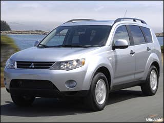 2008 Mitsubishi Outlander || Free Price QuoteAnother well-designed medium-sized CUV, this Mitsubishi Outlander feels big on account of its wider, taller stance, third-row seating option (on the upscale variant) and versatile cargo space. It packs 39 cubic feet of cargo space at rear and a handy door-lock system, whereby the driver, with key fob in hand, doesn't have to unlock the front doors before opening them ÔøΩ very handy in the dark or with very cold hands.Research the 2008 Mitsubishi OutlanderFull OverviewCompare This CarGet a Free Price Quote