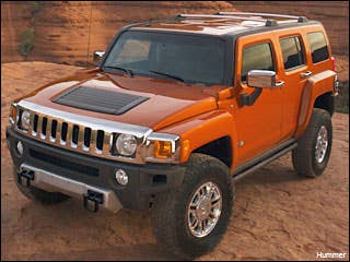 2008 HUMMER H2 || Free Price QuoteThey don't come much bigger than the H2 and perhaps no other brand has a greater reputation for ruggedness. It's got 10 inches of ground clearance, 42-degree approach and 38-degree departure angles. You can also select 2WD and 4WD modes on your way to your destination. And with its massively upgraded cabin, which offers almost 90 cubic feet of cargo space with the leather-dripped, heated rear seats folded flat, who needs a tent?Research the 2008 HUMMER H2Full OverviewCompare This CarGet a Free Price Quote