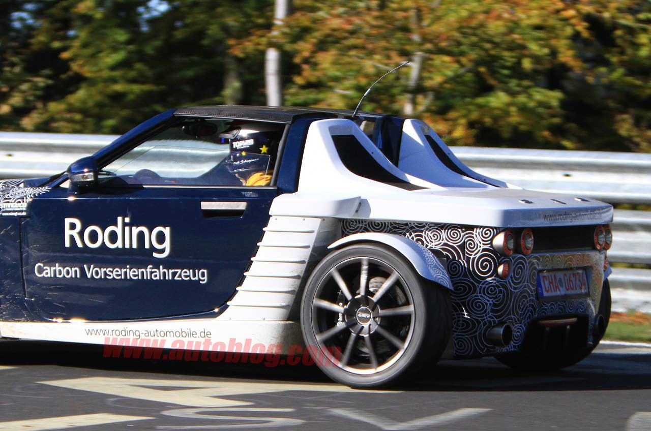 Roding Roadster spy shots