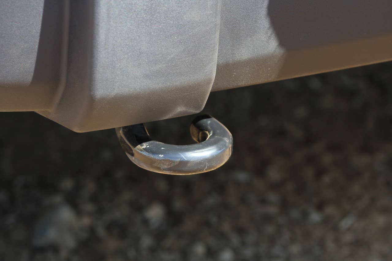 2012 Jeep Wrangler tow hook