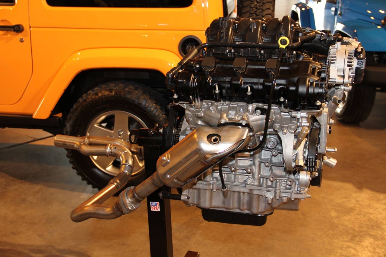 2012 Jeep Wrangler 3.6-liter Pentastar V6