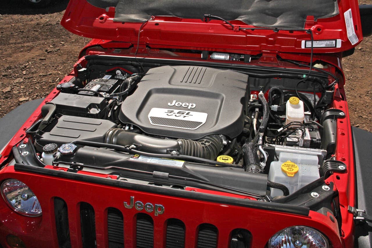 2012 Jeep Wrangler 3.6-liter Pentastar V6