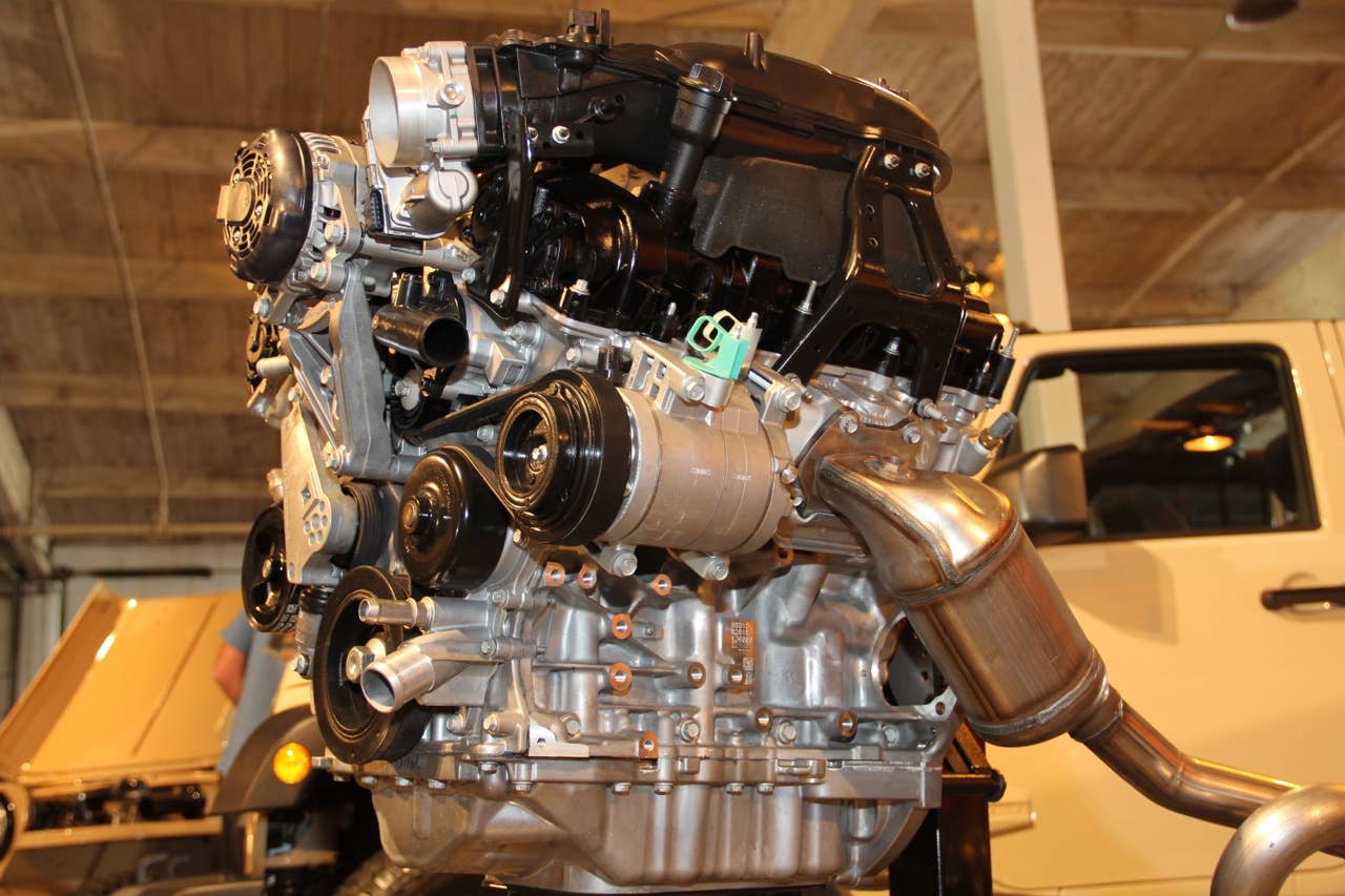 2012 Jeep Wrangler 3.6-liter Pentastar V6