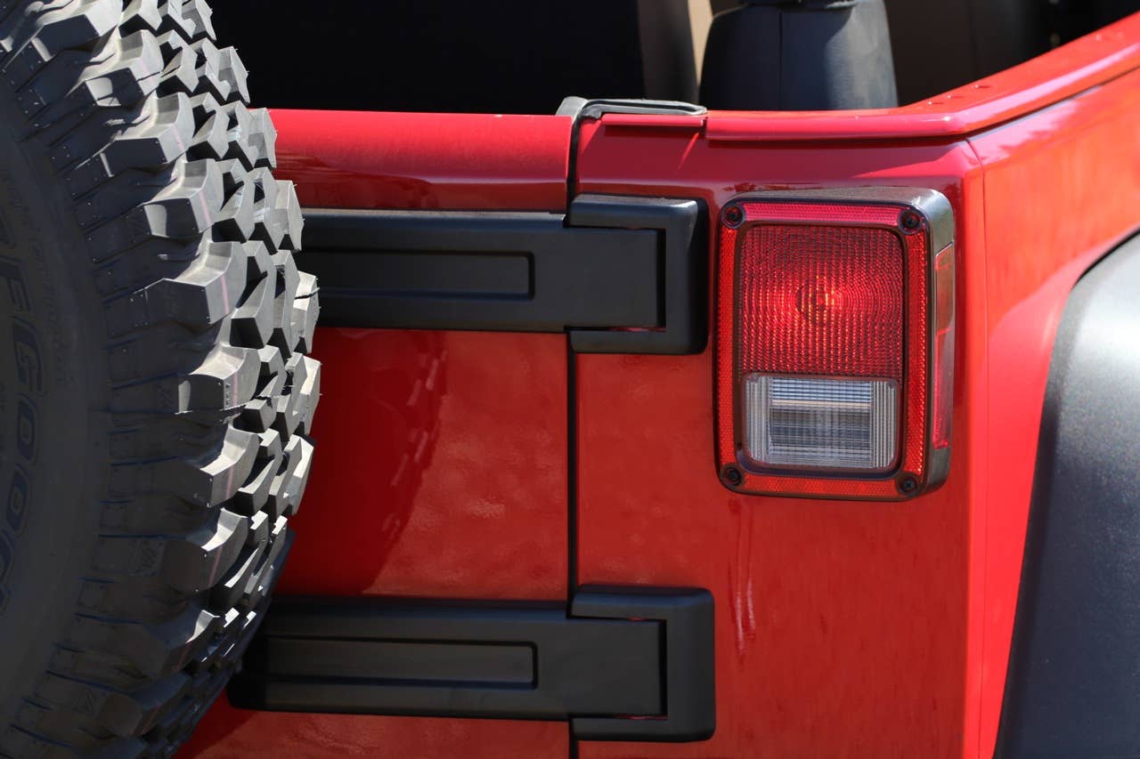2012 Jeep Wrangler taillight