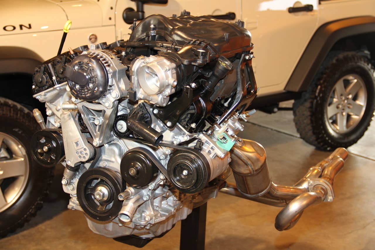 2012 Jeep Wrangler 3.6-liter Pentastar V6