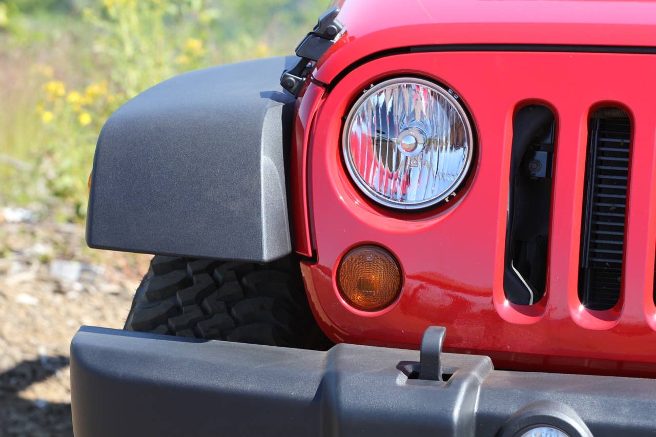 2012 Jeep Wrangler headlight