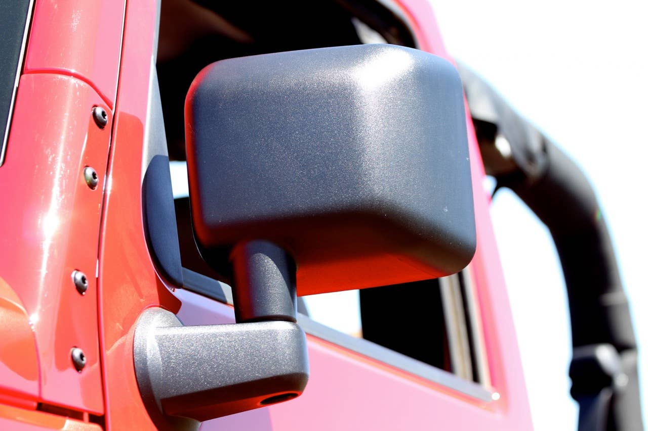 2012 Jeep Wrangler side view mirror