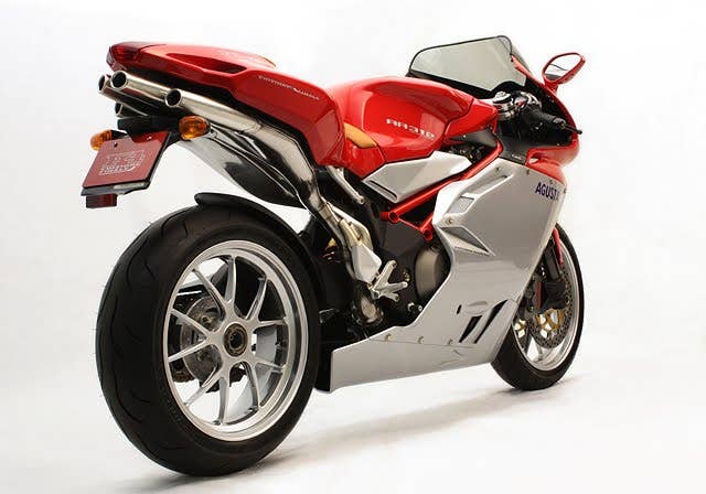 MV Augusta F4 1078 RR 312 Edizione Finale rear 3/4