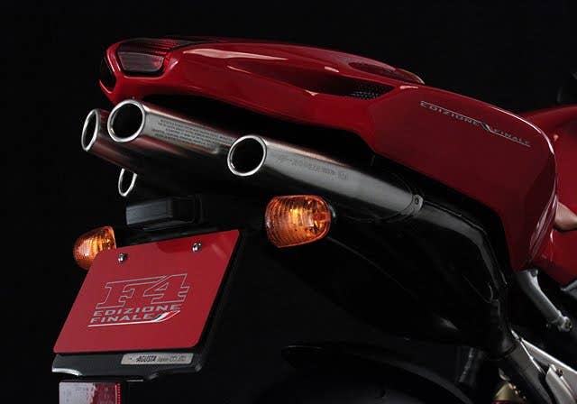MV Augusta F4 1078 RR 312 Edizione Finale exhaust