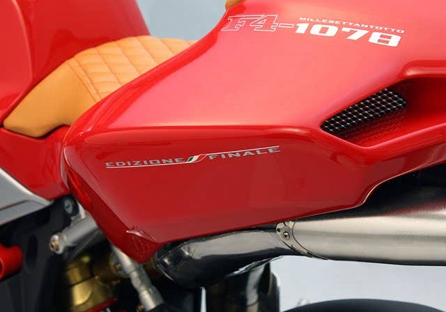 MV Augusta F4 1078 RR 312 Edizione Finale