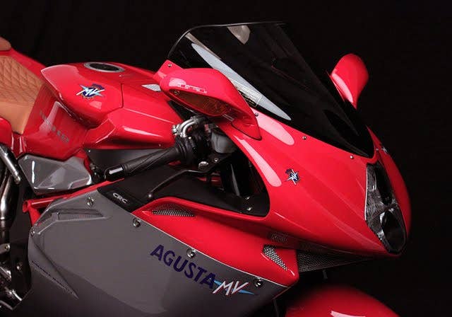 MV Augusta F4 1078 RR 312 Edizione Finale handlebar detail