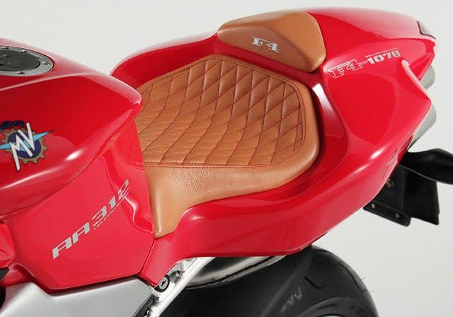 MV Augusta F4 1078 RR 312 Edizione Finale seat