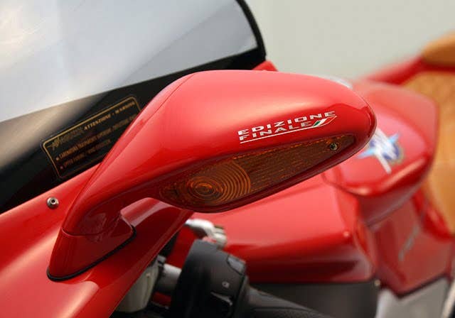 MV Augusta F4 1078 RR 312 Edizione Finale mirror
