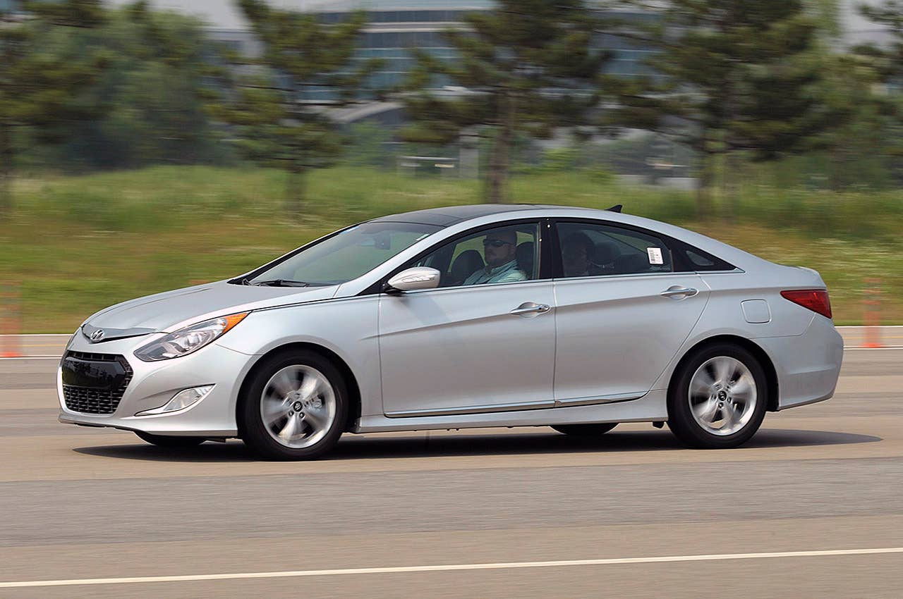Hyundai Sonata Turbo and Hybrid Media Event in Korea
