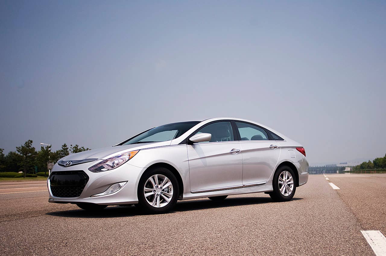 Hyundai Sonata Turbo and Hybrid Media Event in Korea