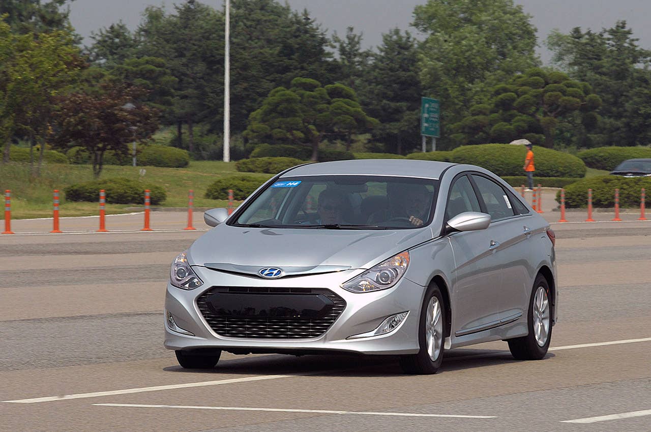 Hyundai Sonata Turbo and Hybrid Media Event in Korea
