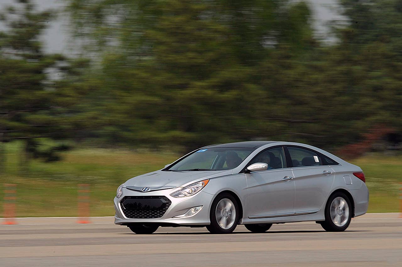 Hyundai Sonata Turbo and Hybrid Media Event in Korea