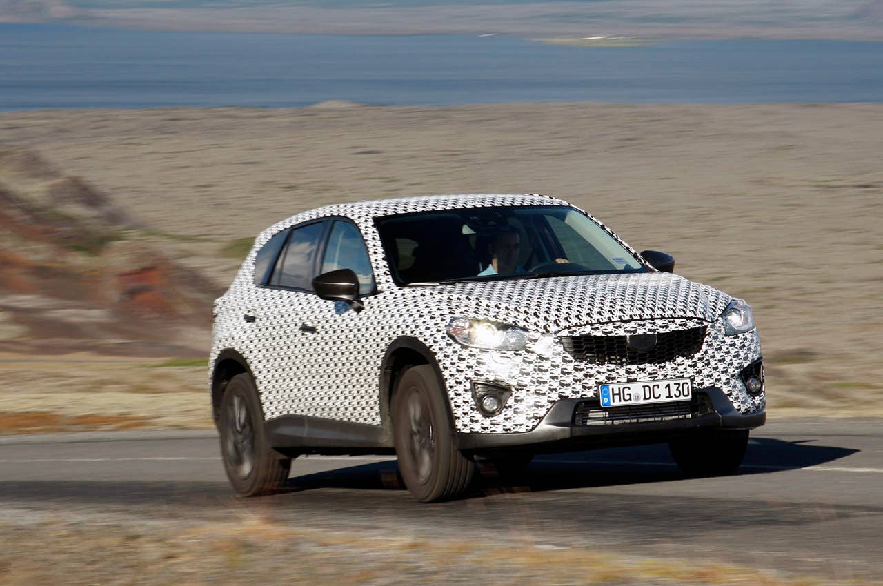 2013 Mazda CX-5 driving