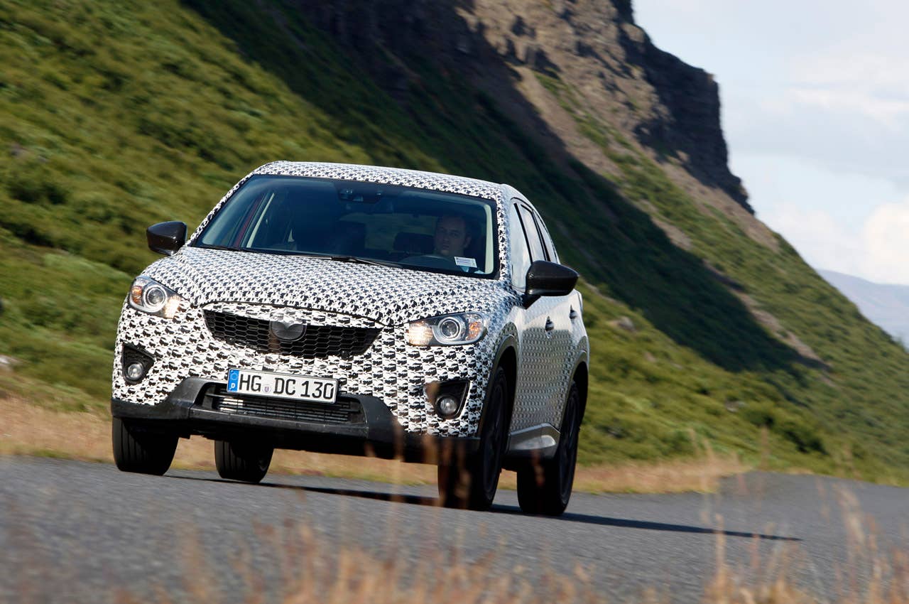 2013 Mazda CX-5 driving