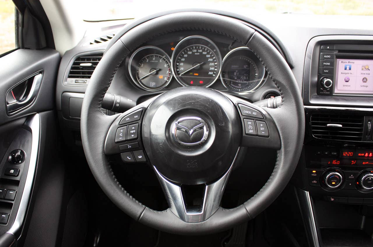 2013 Mazda CX-5 steering wheel