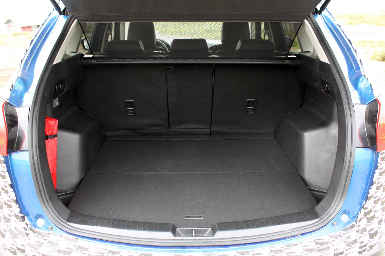 2013 Mazda CX-5 rear cargo area