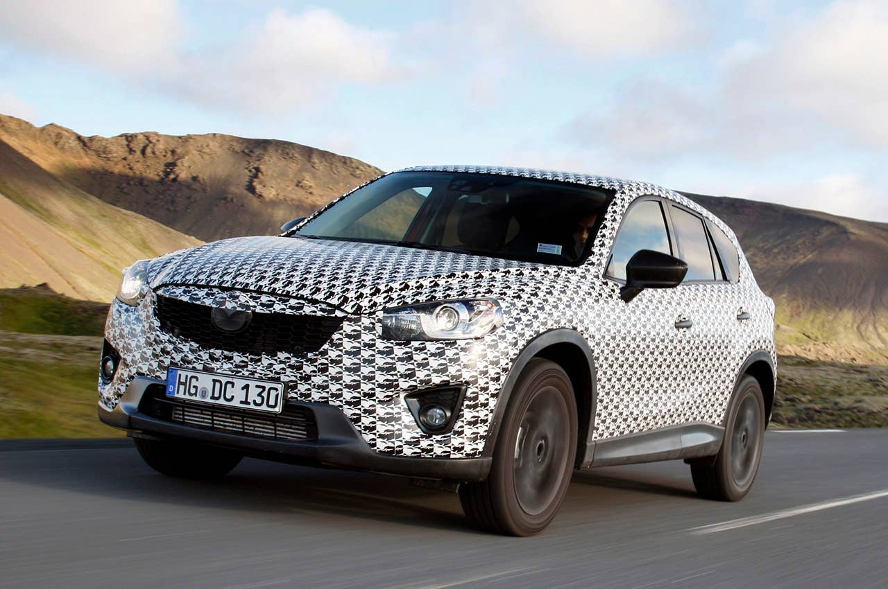 2013 Mazda CX-5 driving