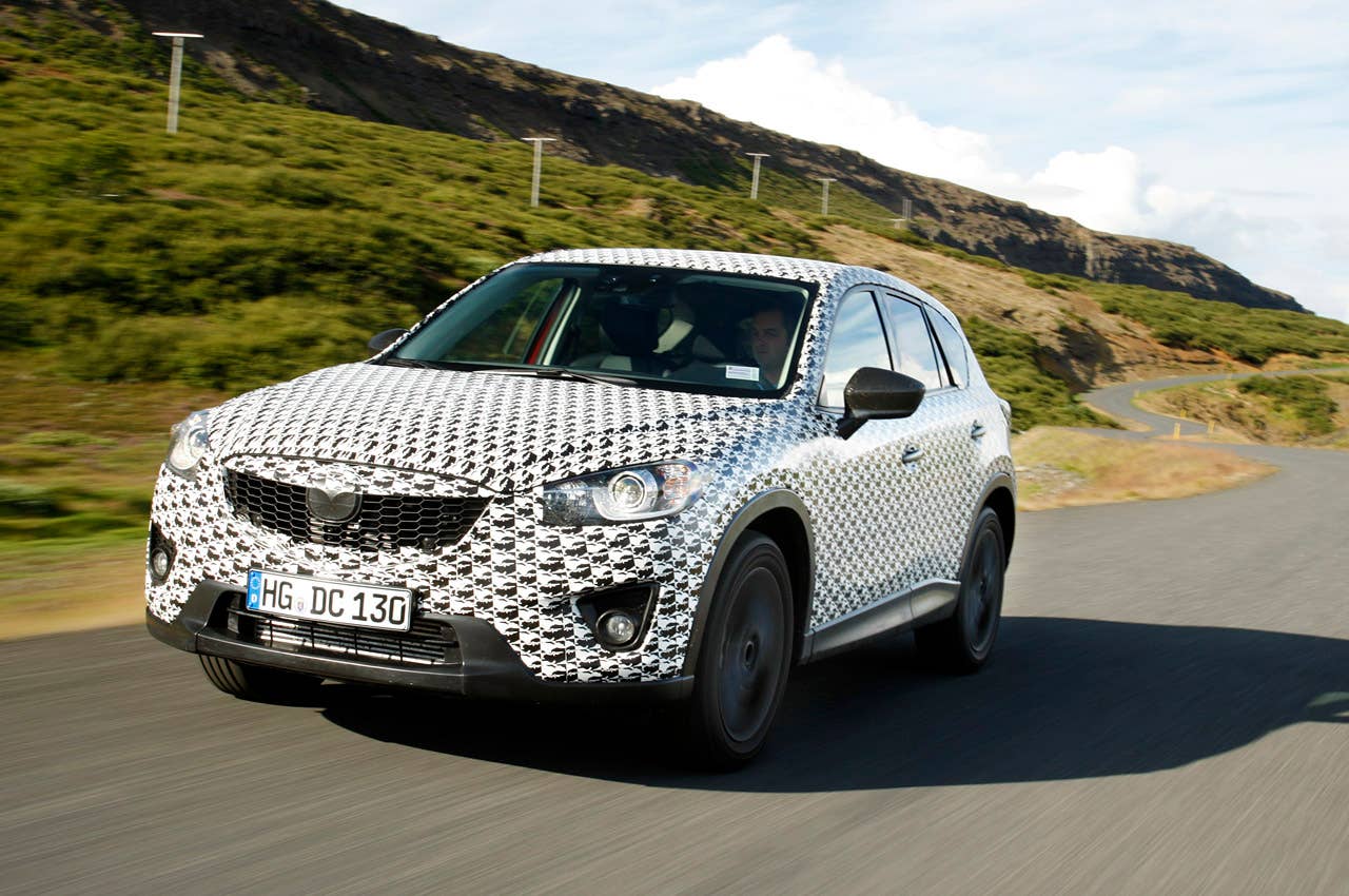 2013 Mazda CX-5 driving