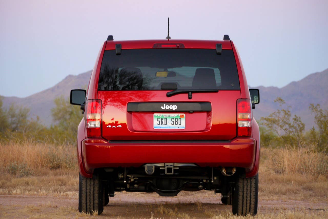 2010 Jeep Liberty Sport rear view