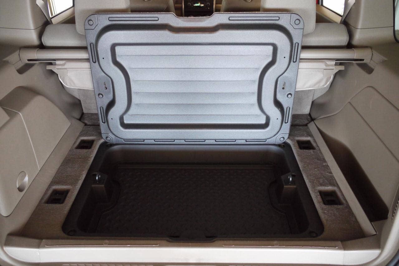 2010 Jeep Liberty Sport rear cargo area