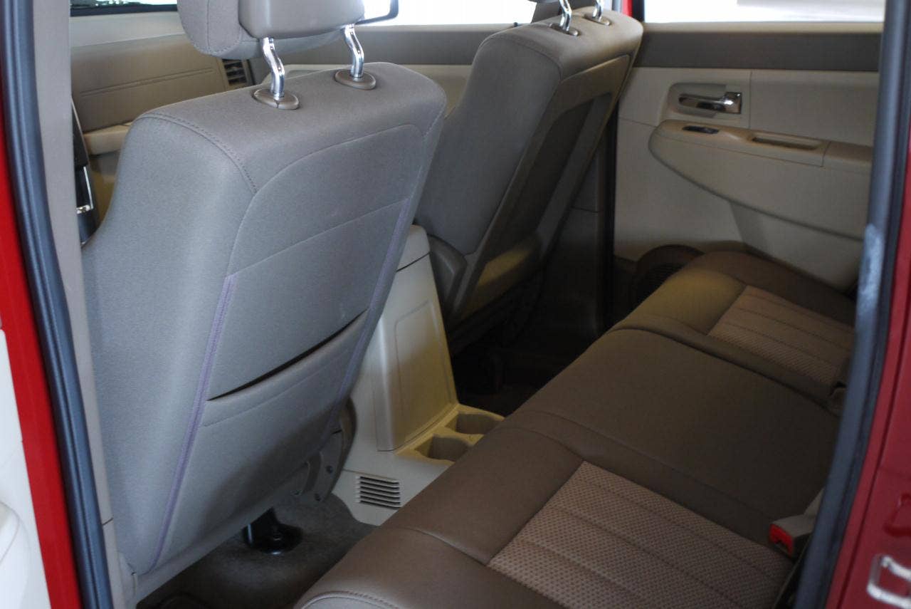 2010 Jeep Liberty Sport rear seats