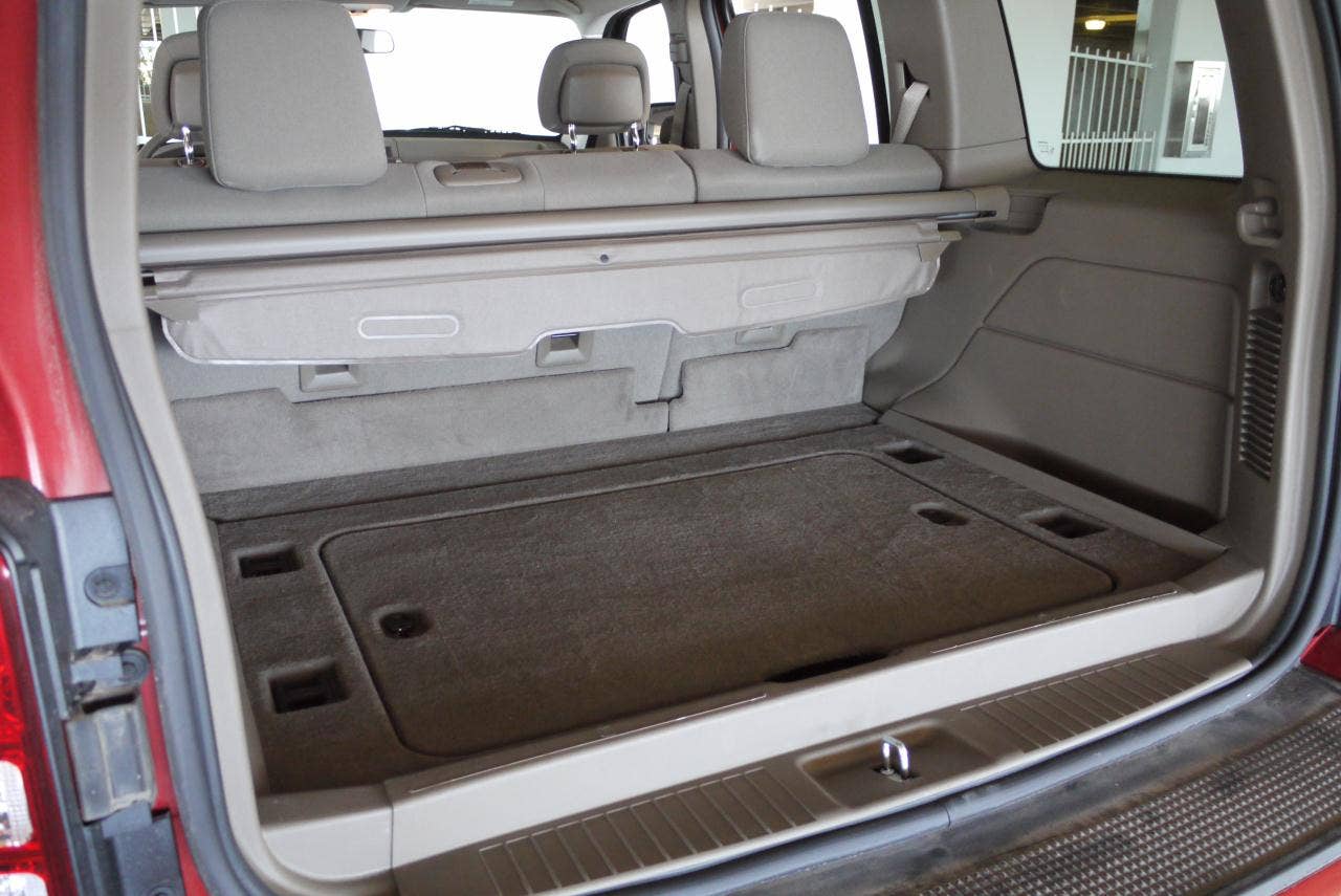 2010 Jeep Liberty Sport rear cargo area