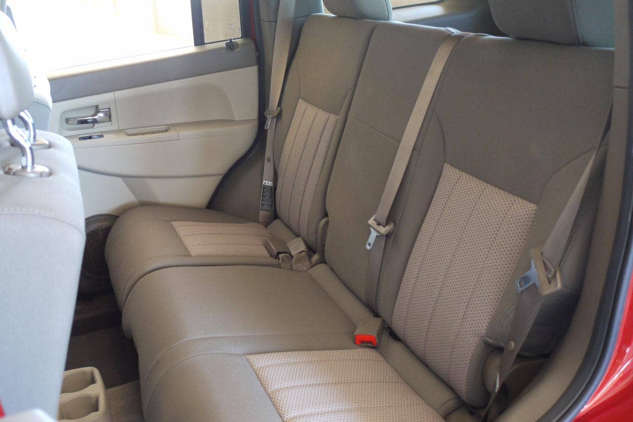 2010 Jeep Liberty Sport rear seats
