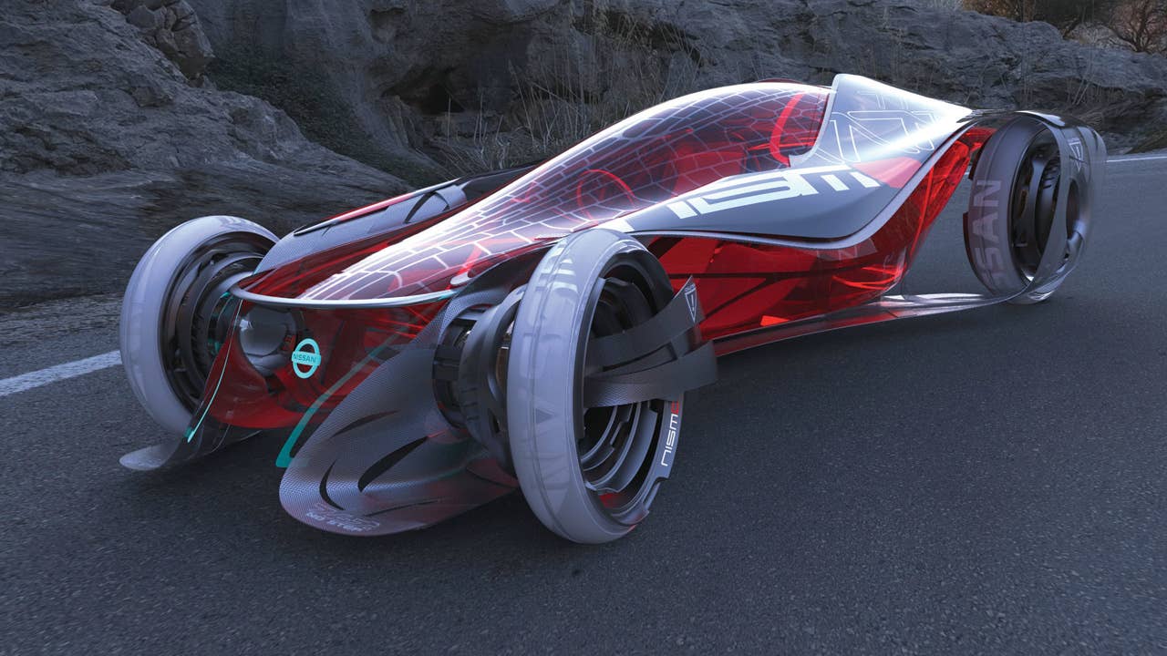 Nissan iV Design Concept front 3/4