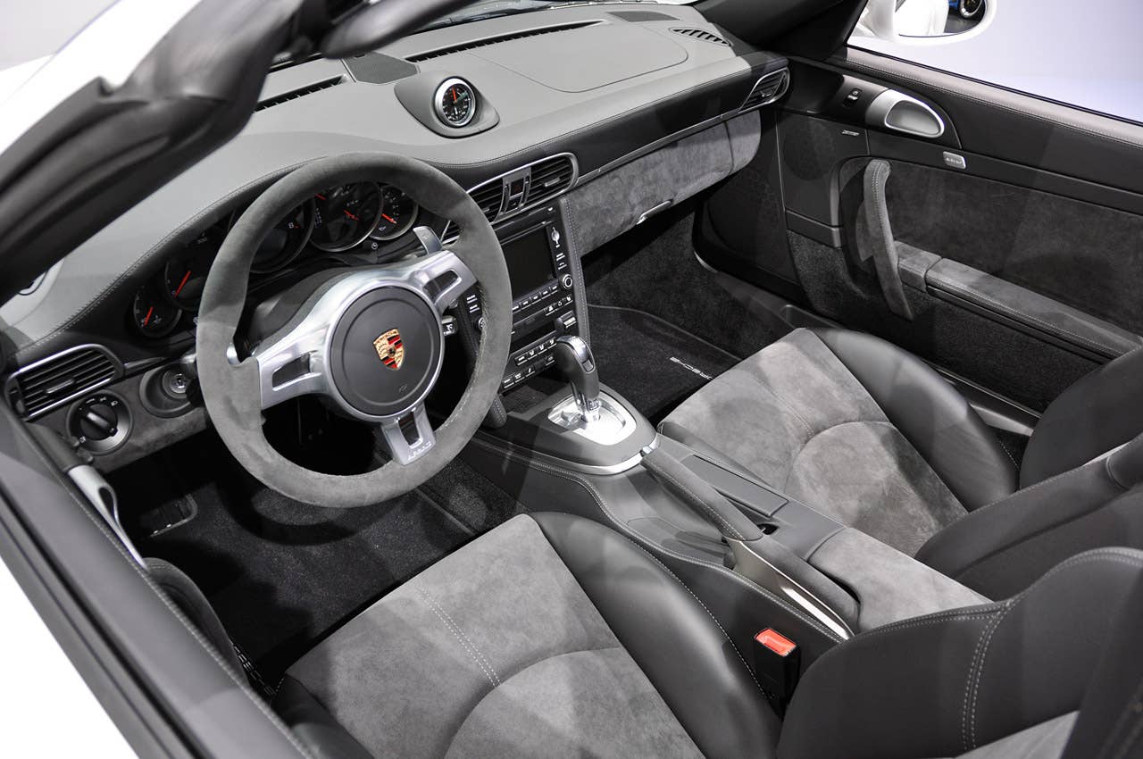 2011 Porsche 911 Carrera GTS Cabriolet interior