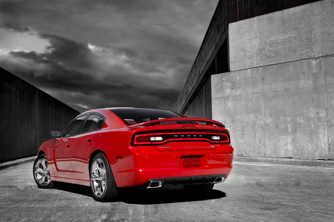 2011 Dodge Charger, rear view