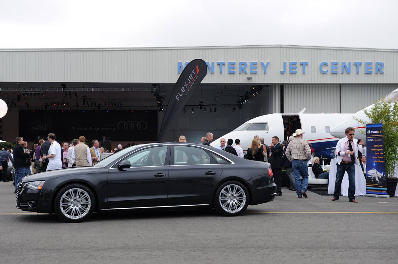 Audi A8 at Monterey Jet Center
