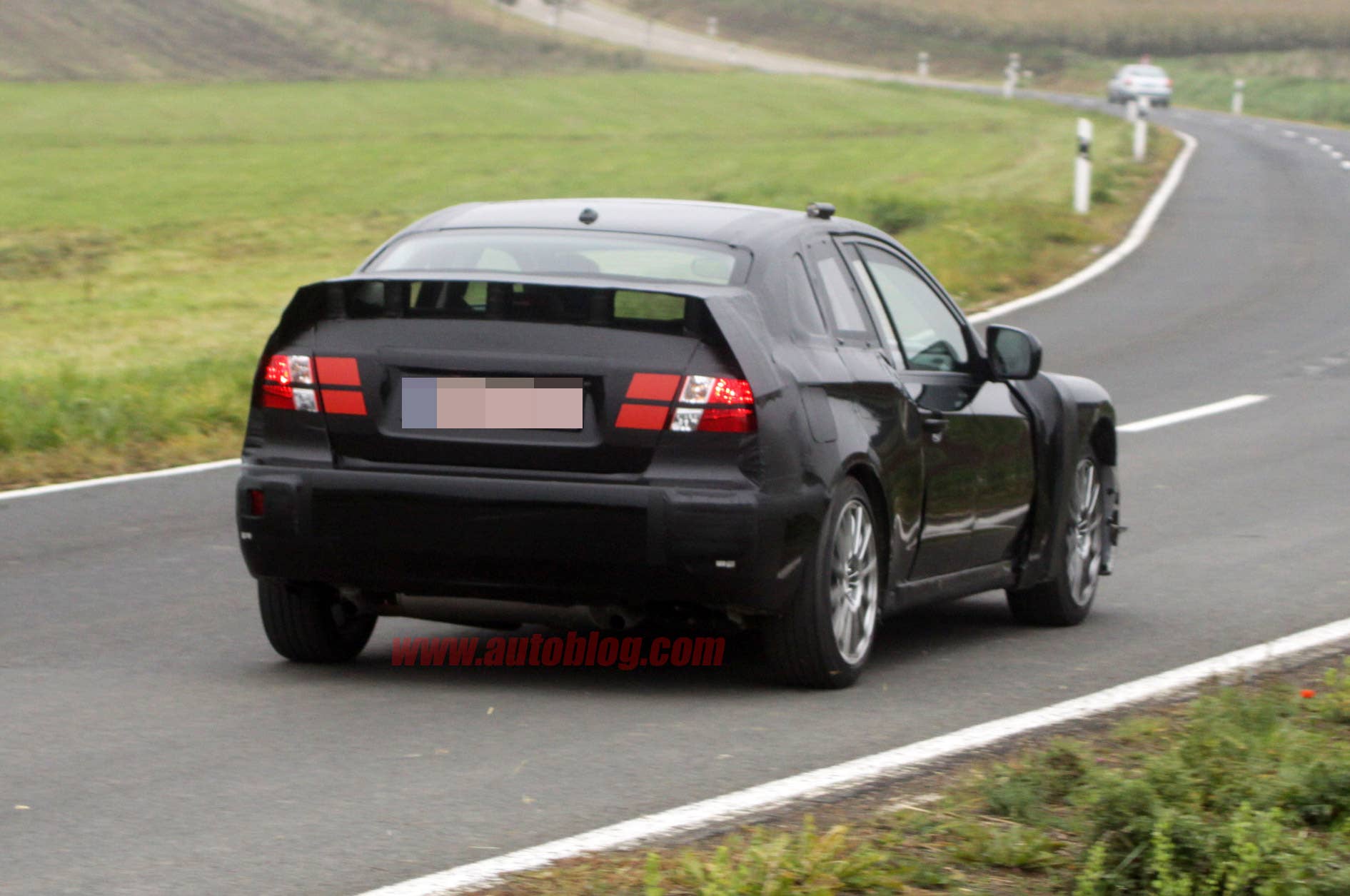 Subaru FT-86 STI Spy Shots rear 3/4