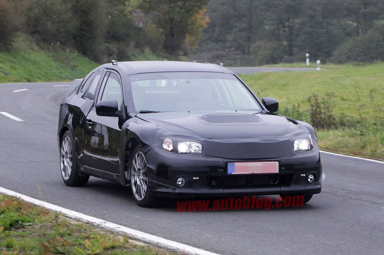 Subaru FT-86 STI Spy Shots front