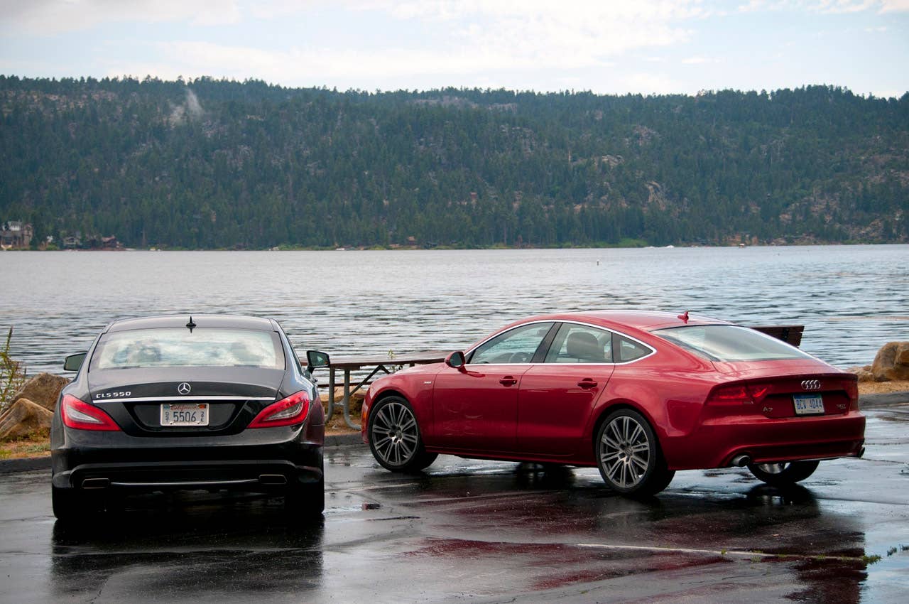 2012 Audi A7 3.0T vs 2012 Mercedes-Benz CLS550